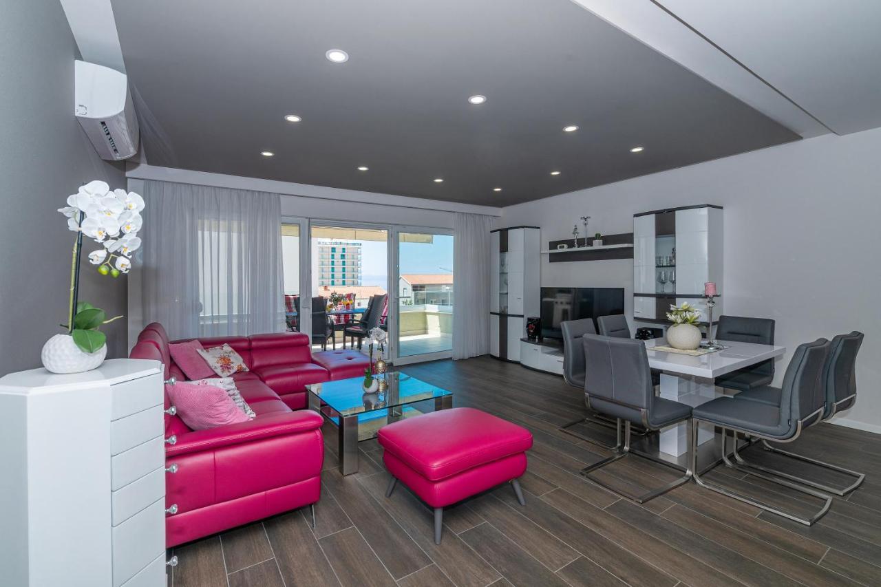 Luxury Apartment Purple Summer Sea View Makarska Zewnętrze zdjęcie