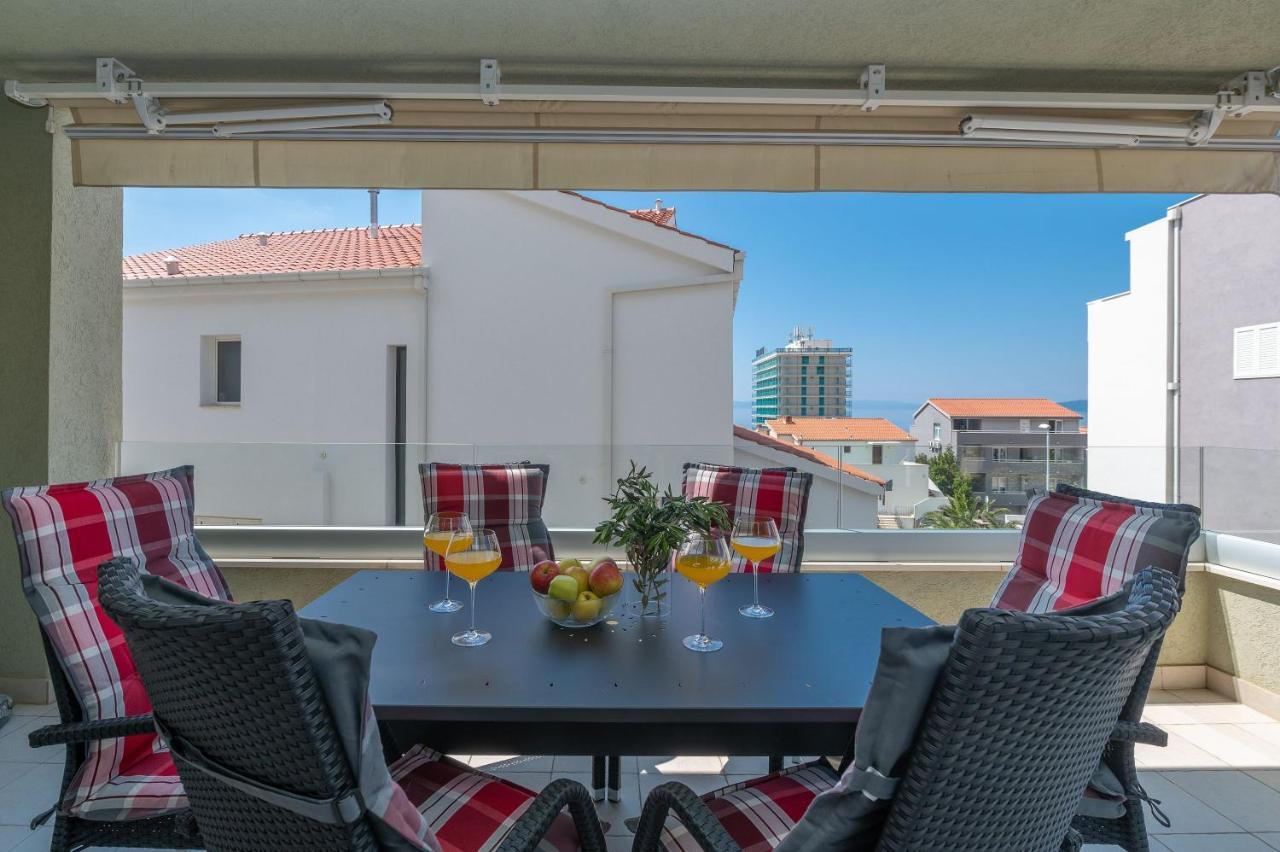 Luxury Apartment Purple Summer Sea View Makarska Zewnętrze zdjęcie