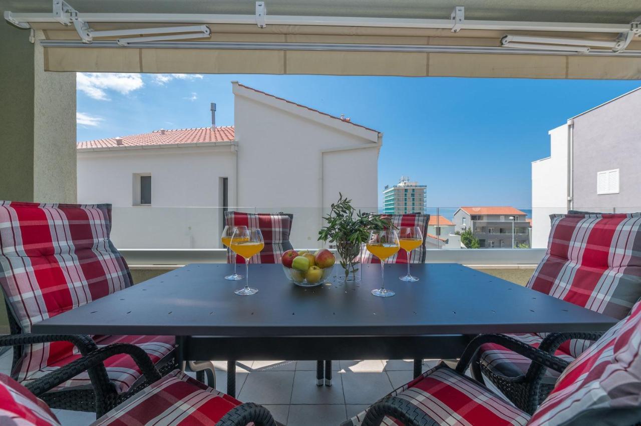 Luxury Apartment Purple Summer Sea View Makarska Zewnętrze zdjęcie